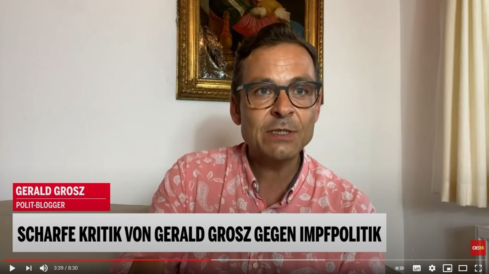 Scharfe Kritik von Gerald Grosz gegen Impfpolitik