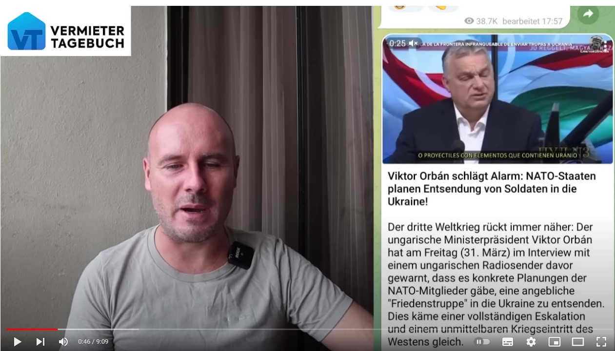 Orbán sagt NATO plant Entsendung von Soldaten zur Ukraine