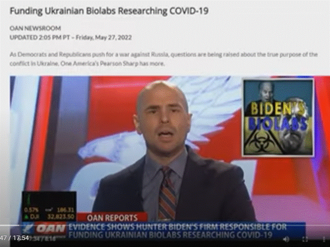 US Reporter enthüllen   Biden Familie finanziert Bio Labore in Ukraine