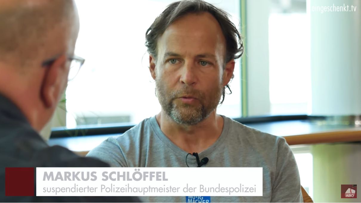 Bundespolizist Markus Schlöffel redet Klartext