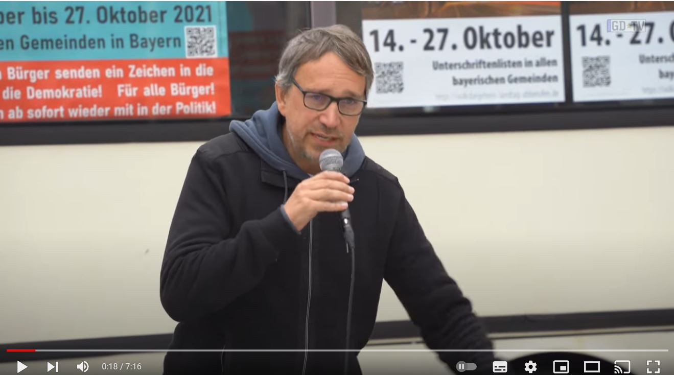 Machtbegrenzung durch Volksbegehren   Landtag abberufen    Ralf Ludwig
