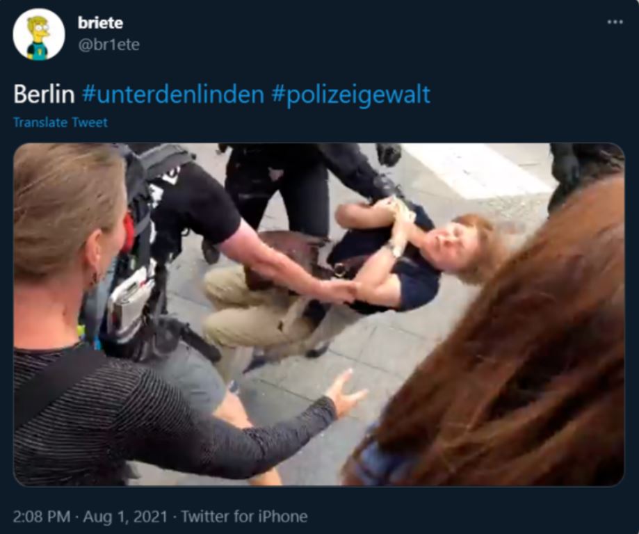 Polizeigewalt in Berlin   UN Sonderberichterstatter bittet um Zeugenaussagen