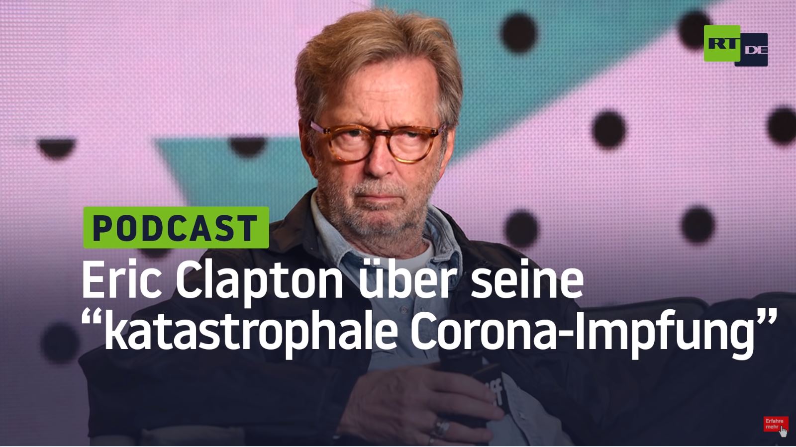 Wo sind die Rebellen hin Eric Clapton über seine katastrophale Corona Impfung